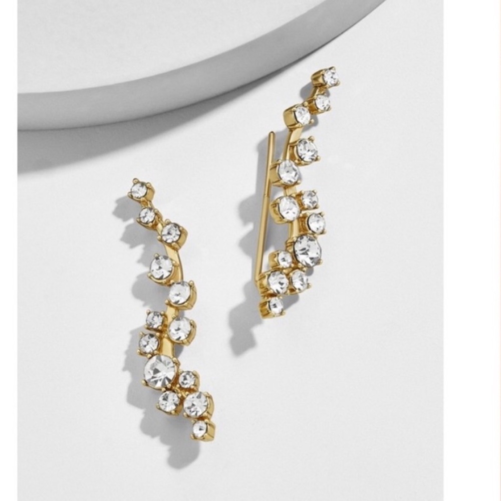 Baublebar NWT Rhinestone Crawler Earrings